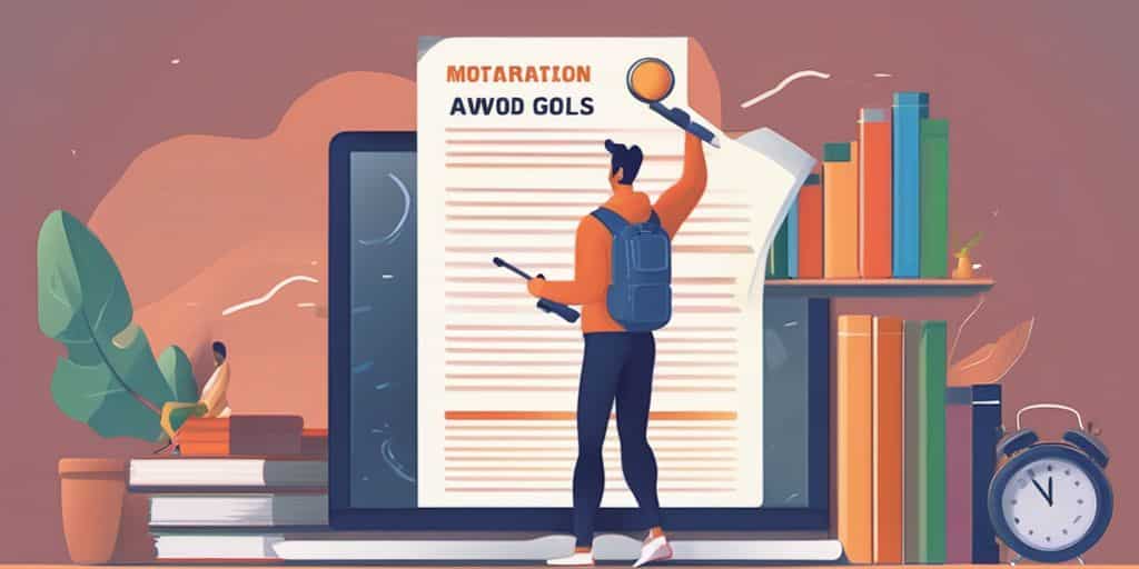 motivated person achieving goals